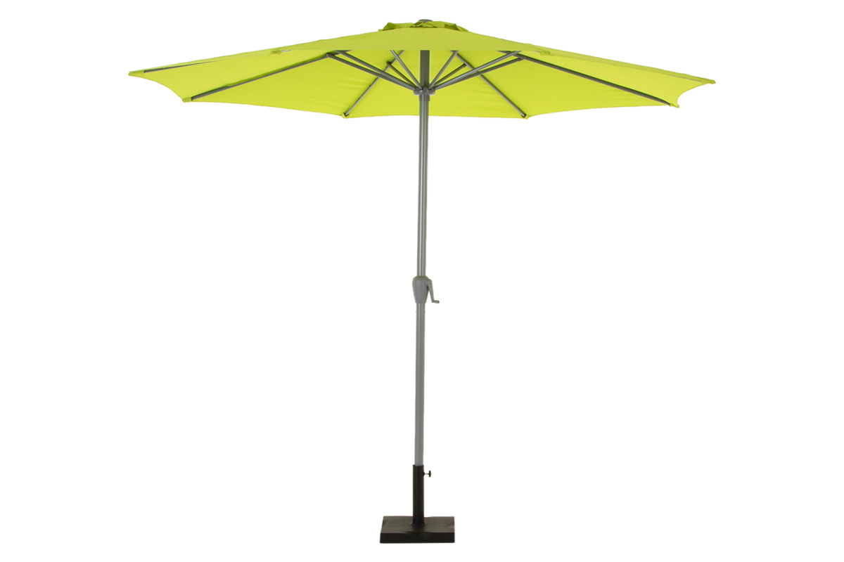 Parasol aluminium rond Fidji Ø 3 m Pistache