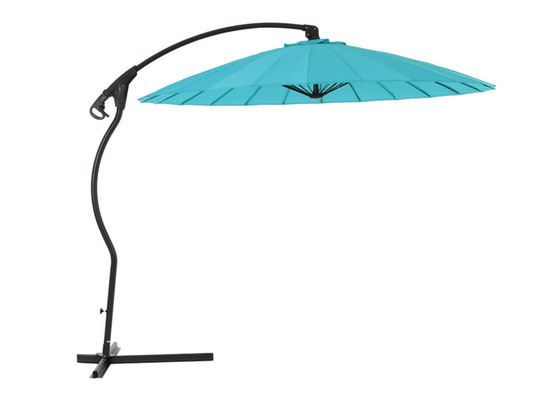 Parasol déporté rond Boyeros Ø 2,70 m Lagon