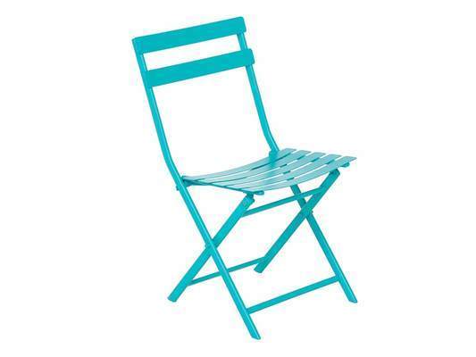 Chaise de jardin métal pliante Greensboro Lagon