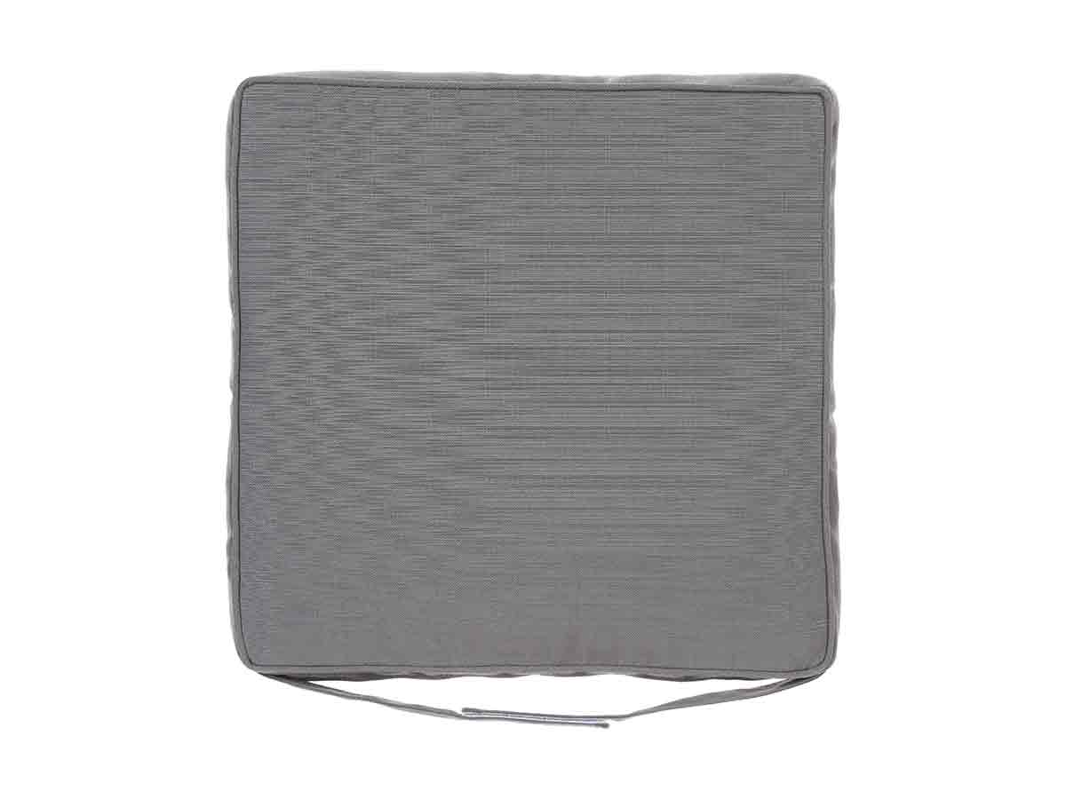Galette de chaise de jardin 40 x 40 cm Ardoise