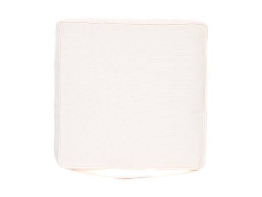 Galette de chaise de jardin 40 x 40 cm Blanc