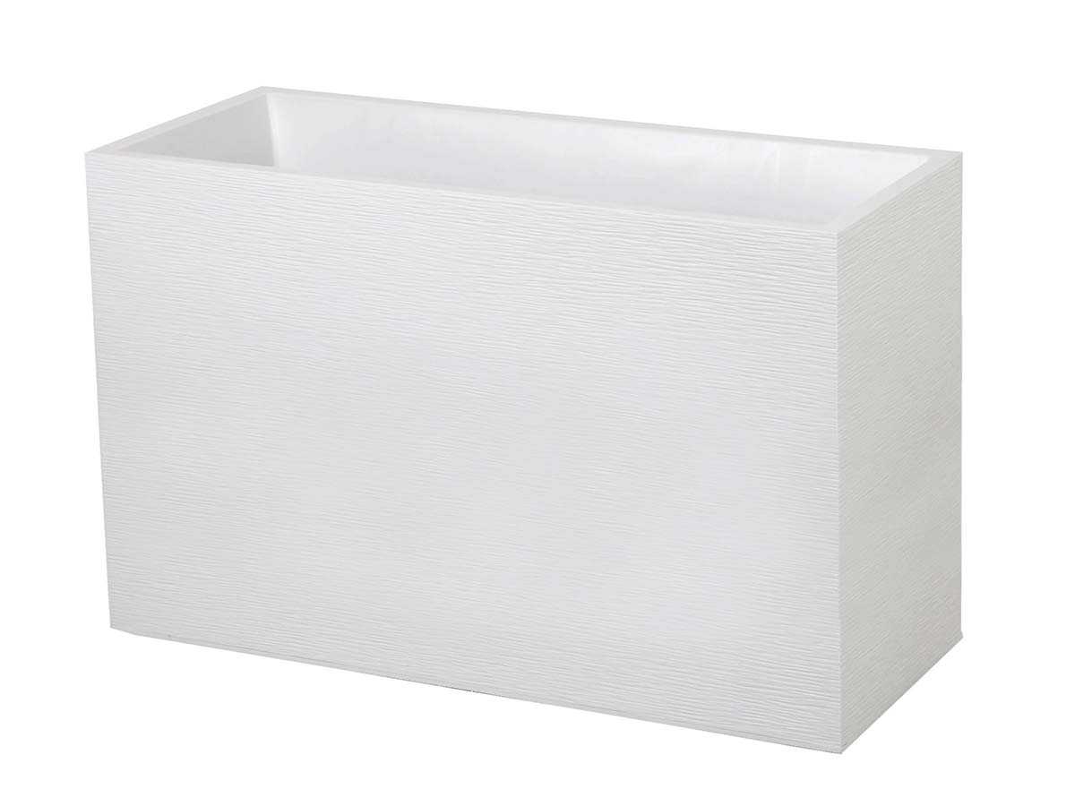 Jardinière Muret Graphit 116 L - Blanc cérusé