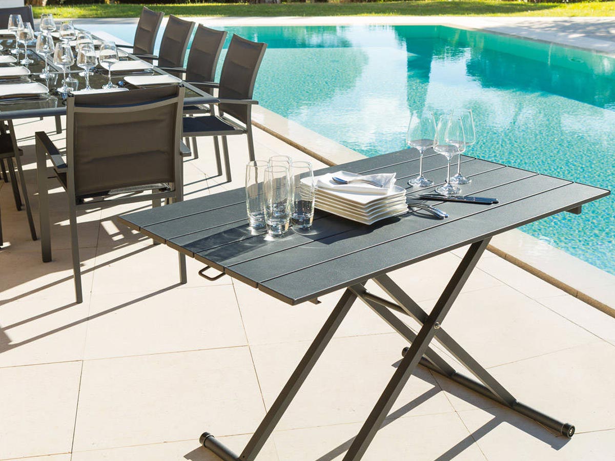 Table basse Vénezia à hauteur réglable