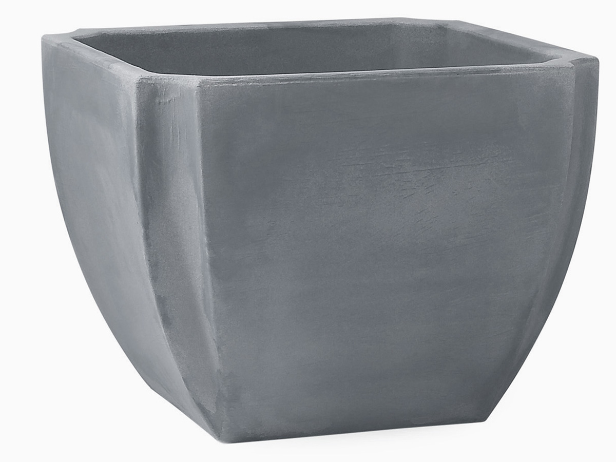 Pot de fleur carré Palmea - 50 x 50 x H.39 cm