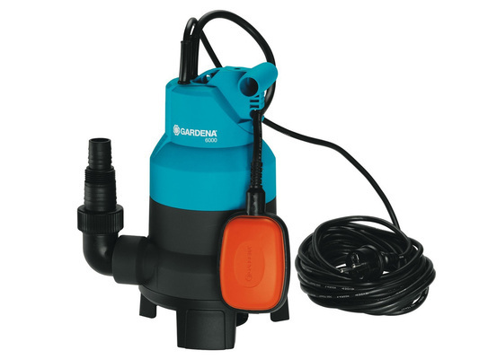 Pompe d'évacuation pour eaux chargées 6000 Classic GARDENA