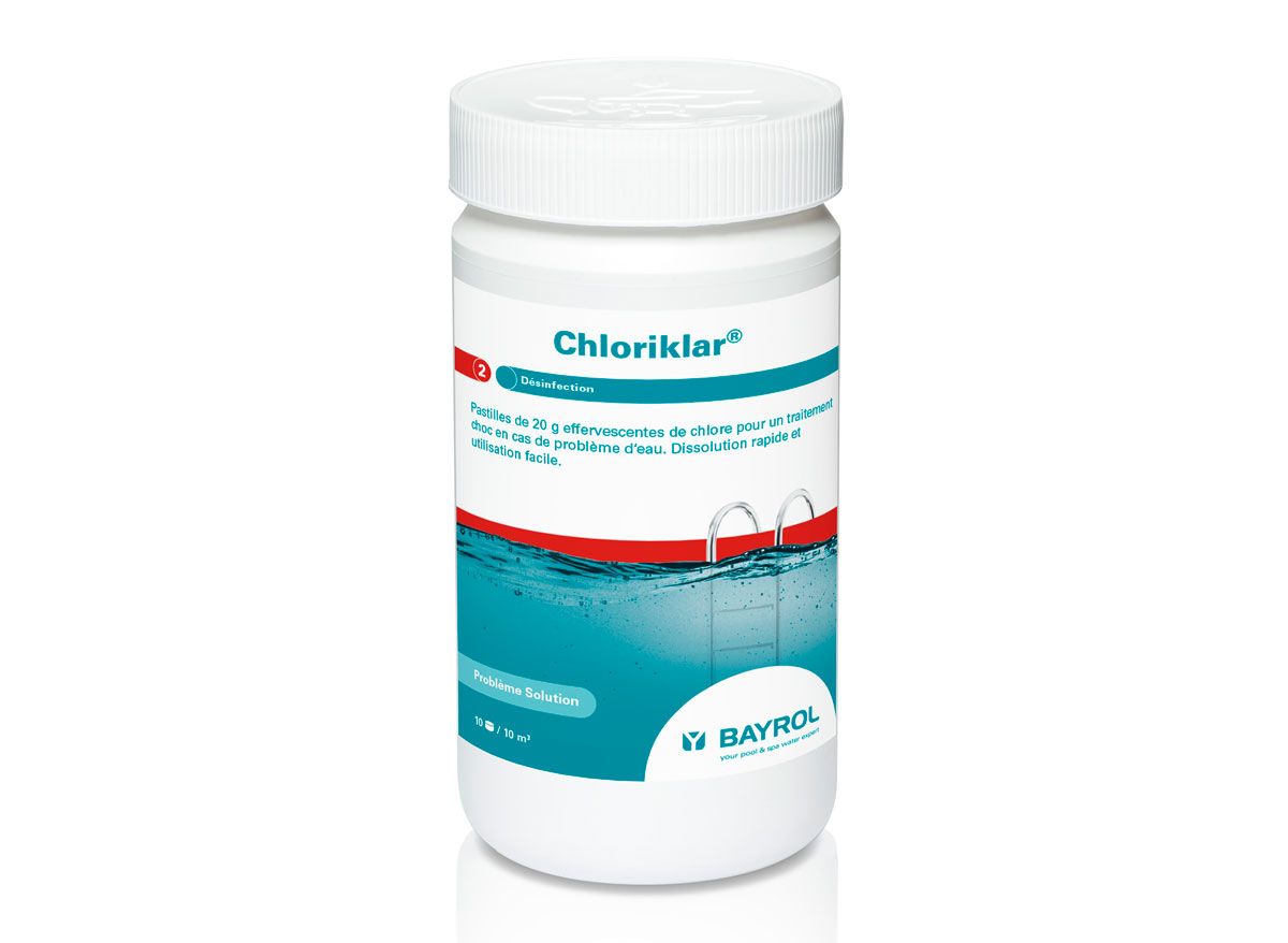 Chlore choc Chloriklar 1 kg - Bayrol