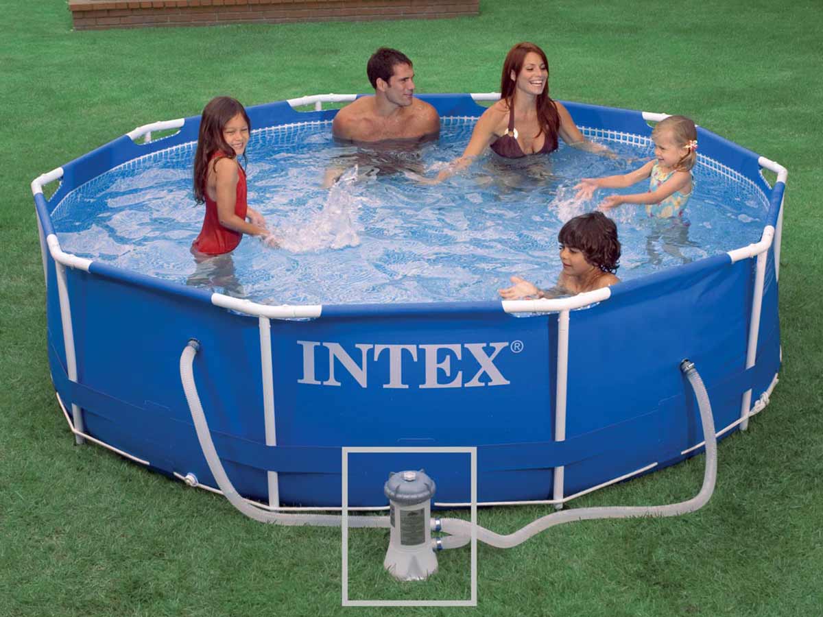 Piscine tubulaire Metal Frame ronde 3,05 x 0,76 m - Intex