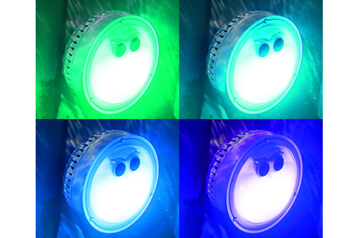 Projecteur LED à piles pour spa gonflable - Intex