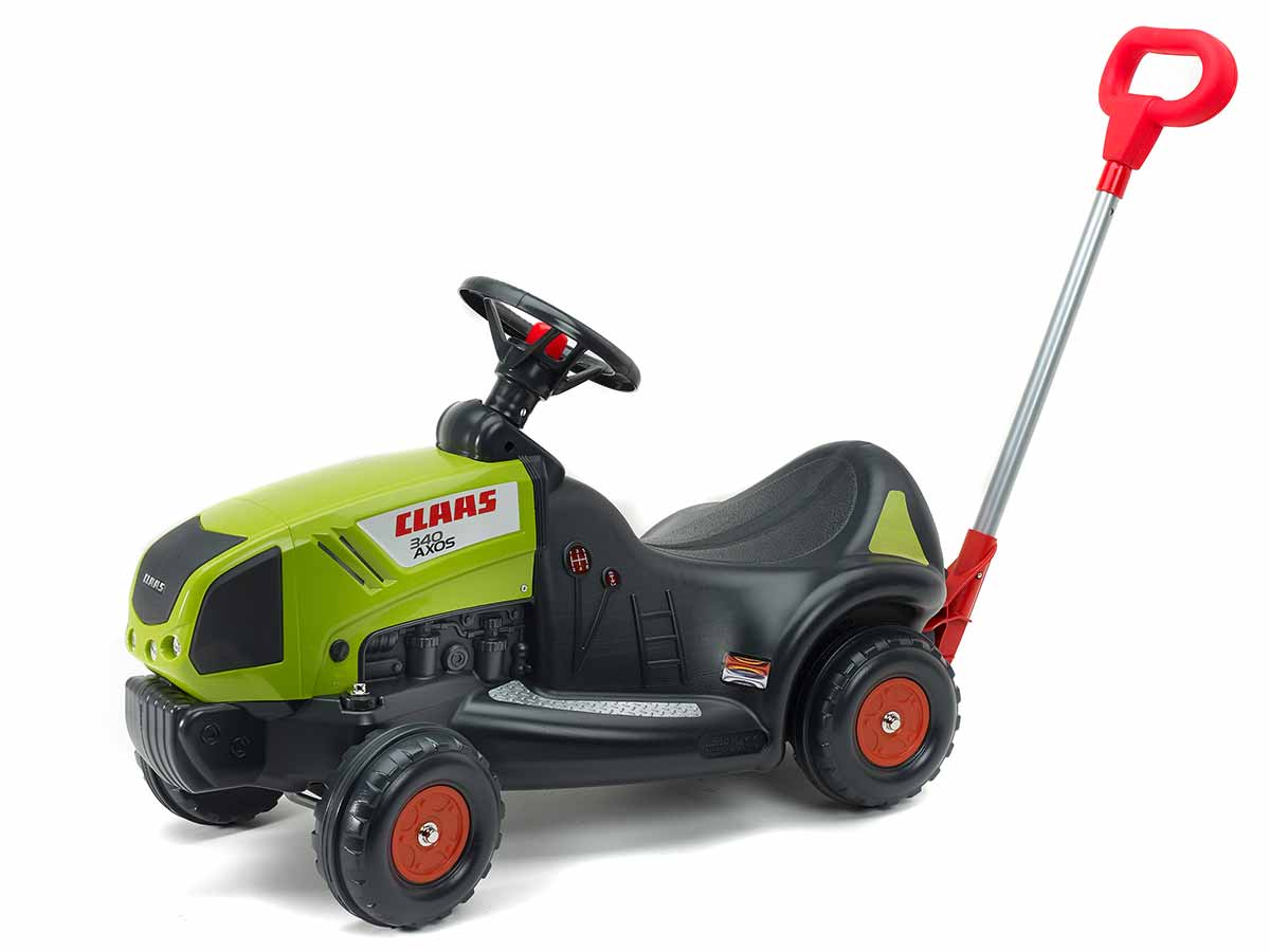Porteur bébé tracteur Claas Axos 340 + canne de guidage