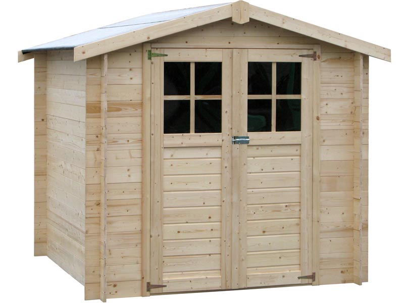 Abri de jardin bois Milovic 19 mm - 4,37 m²
