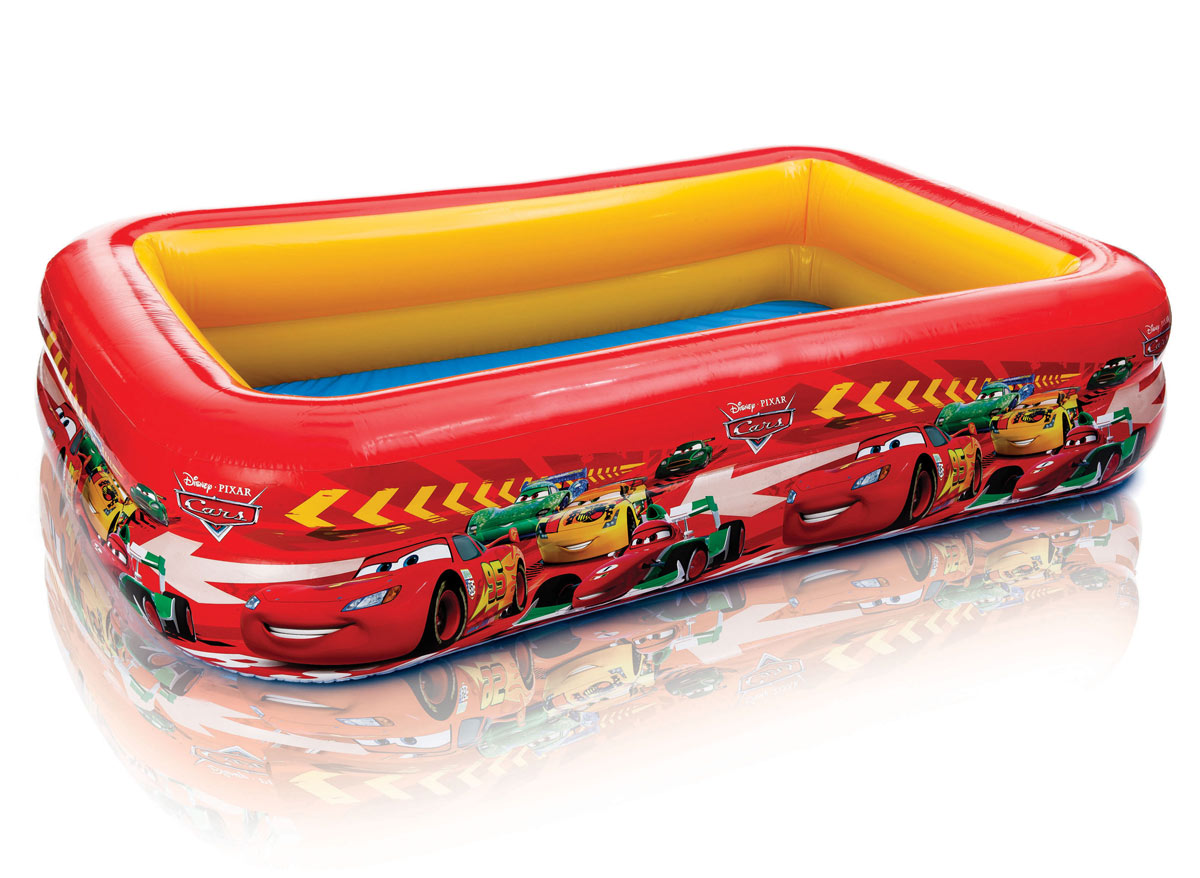 Piscine gonflable rectangulaire CARS INTEX