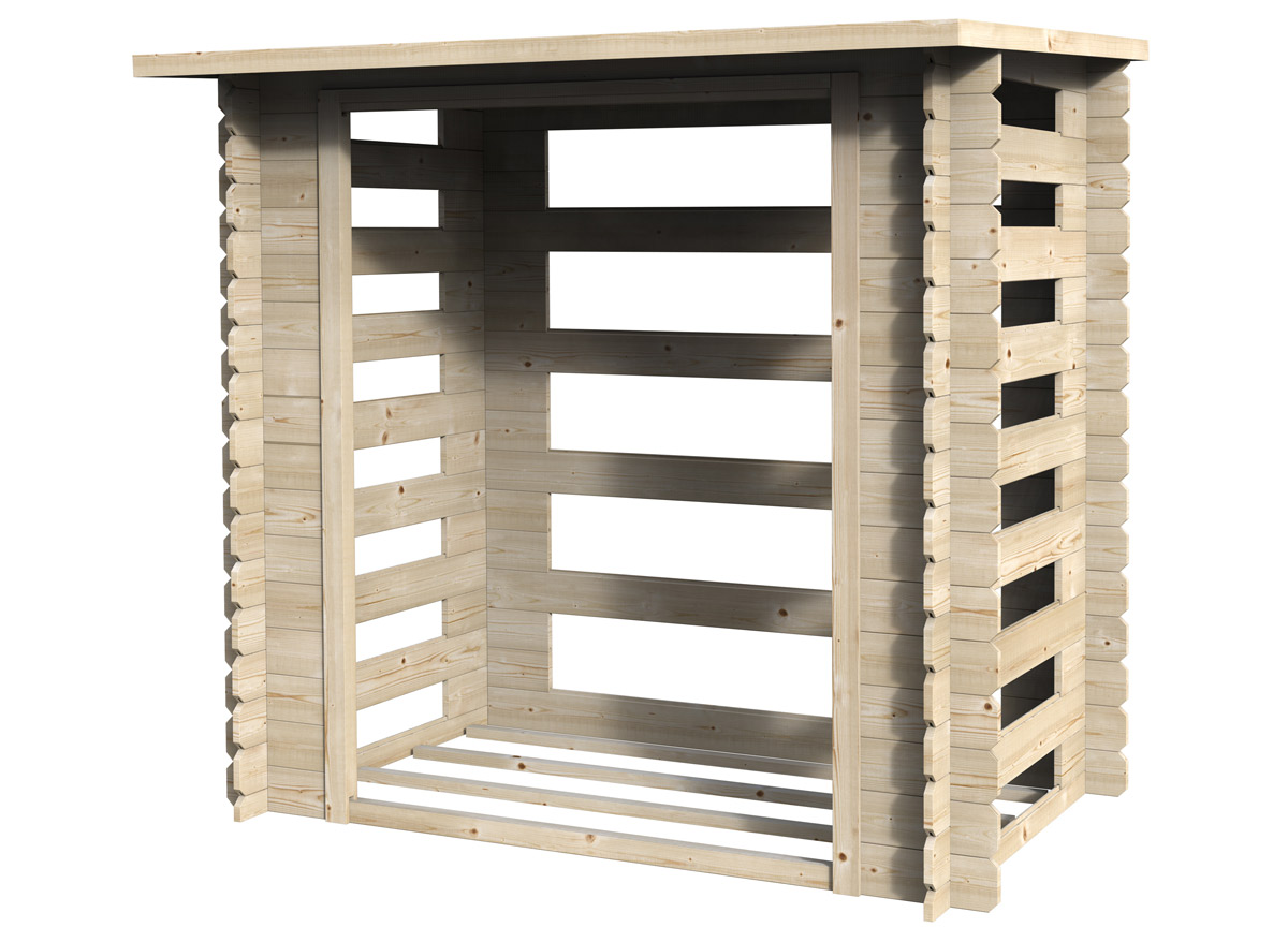 Abri bûches Elégant - 2 m³