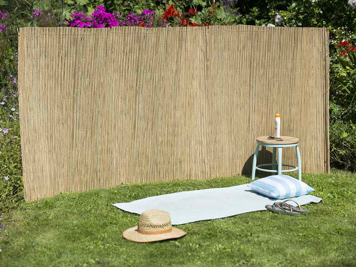 Canisse de carex naturel - 3 m x H.1,00 m