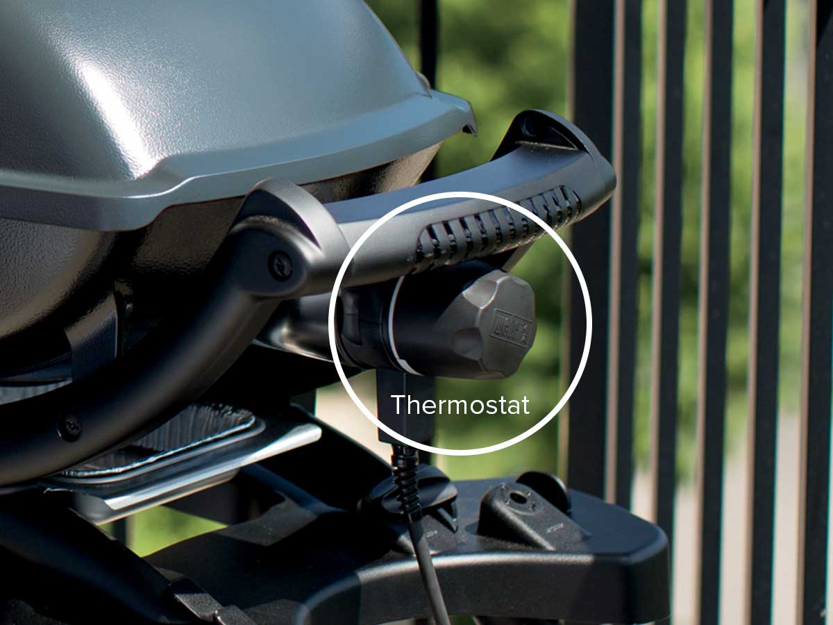 Thermostat pour barbecue électrique Weber Q 140, 1400, 240 et 2400