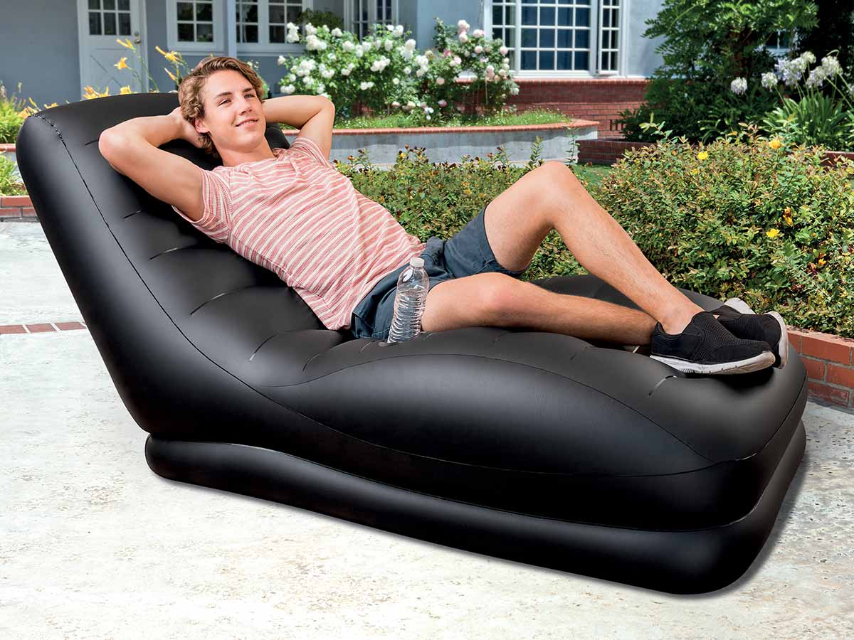 Fauteuil gonflable Black Lounge