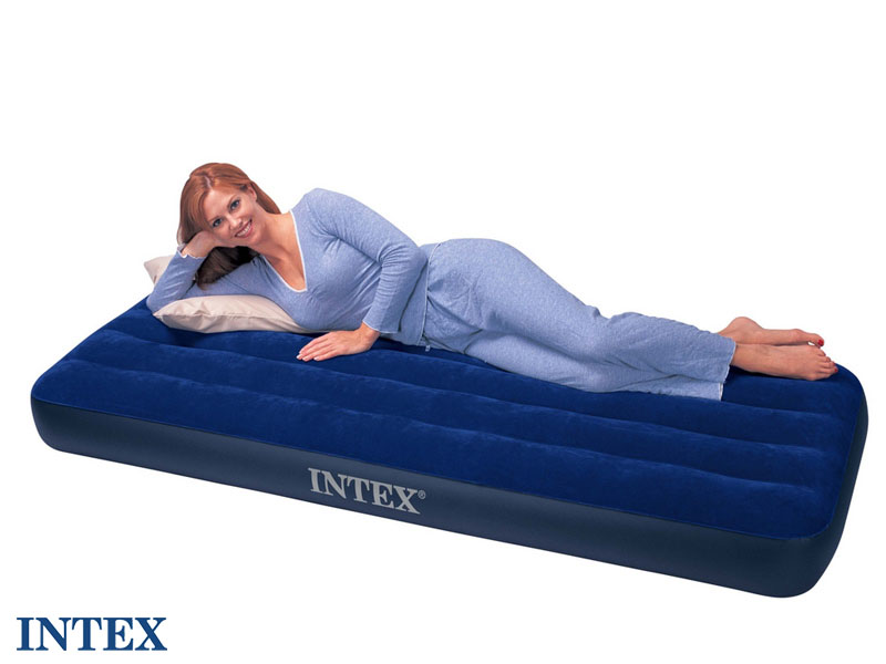 Matelas de camping Classic Downy 1 place - Intex