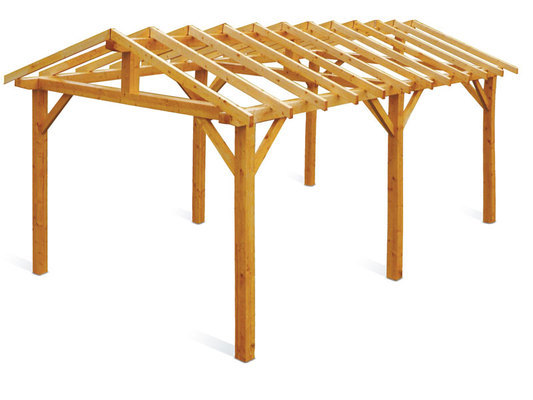 Carport VERCORS 1 voiture JARDIPOLYS - 19.50m²