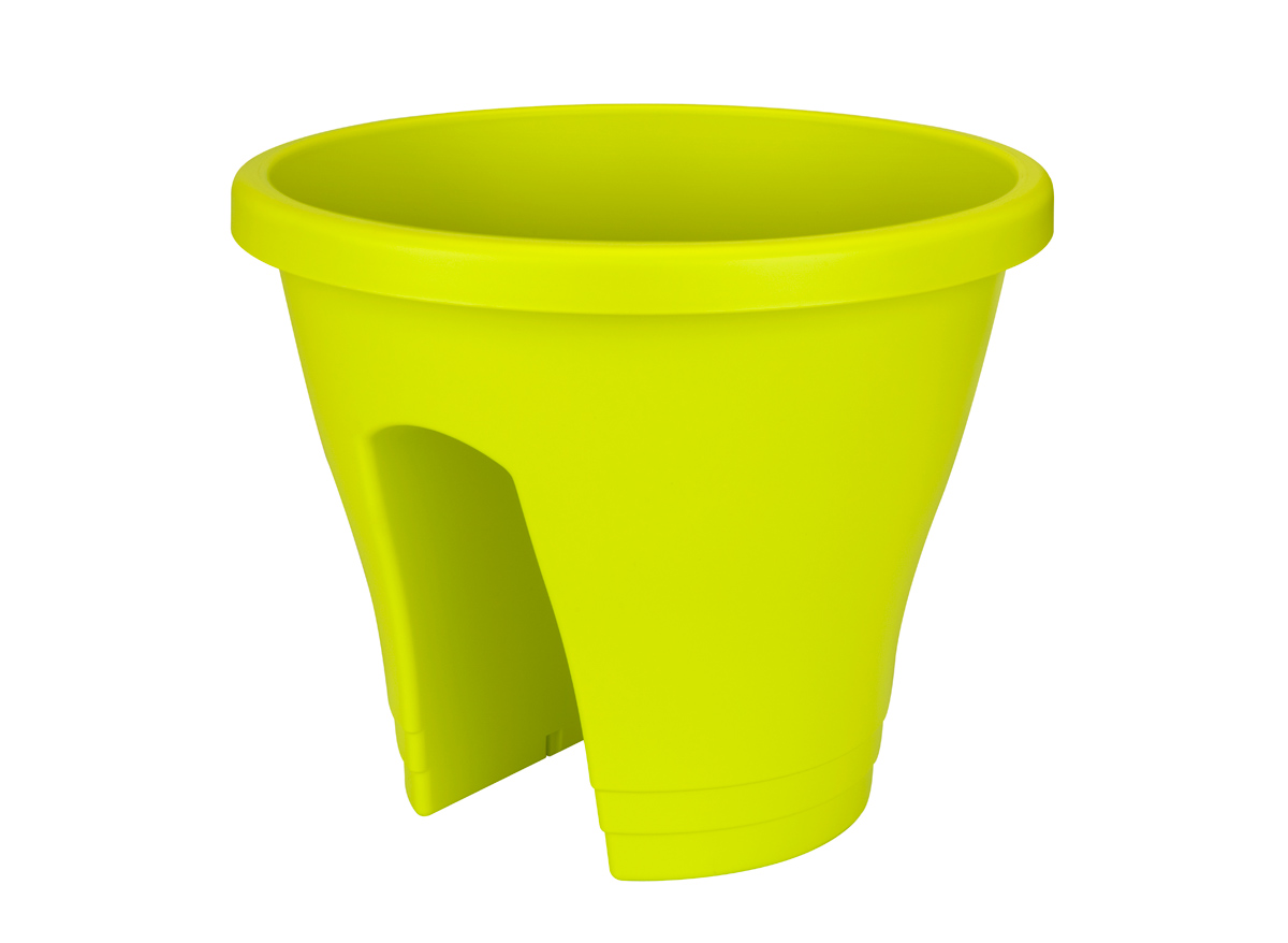 pot de fleurs elho corsica flower bridge Ø 30 cm H. 24 cm vert
