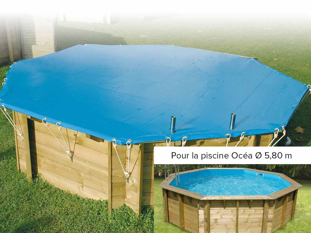 Bâche hiver pour piscine Océa Ubbink Ø 5,80 m