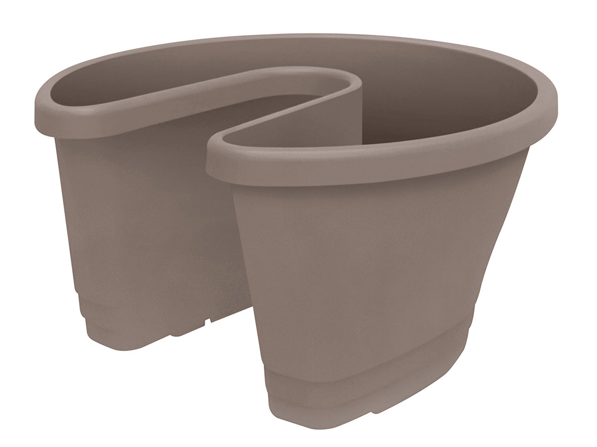 Pot de fleur / Bloque porte Corsica - Taupe