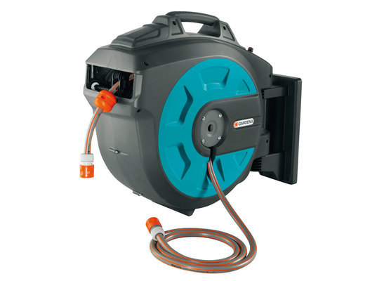 Enrouleur de tuyau mural automatic 35 roll-up Comfort GARDENA