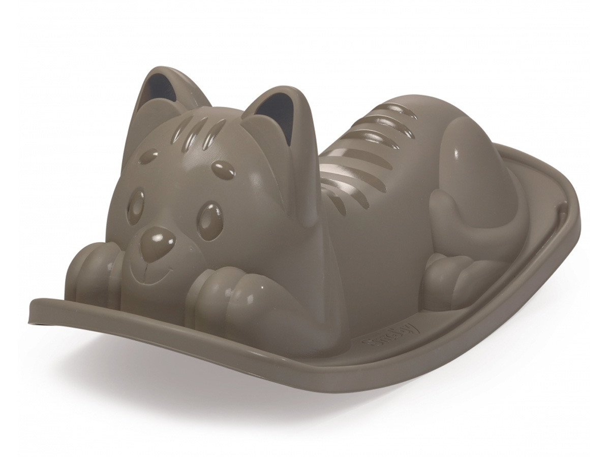 Bascule chat gris