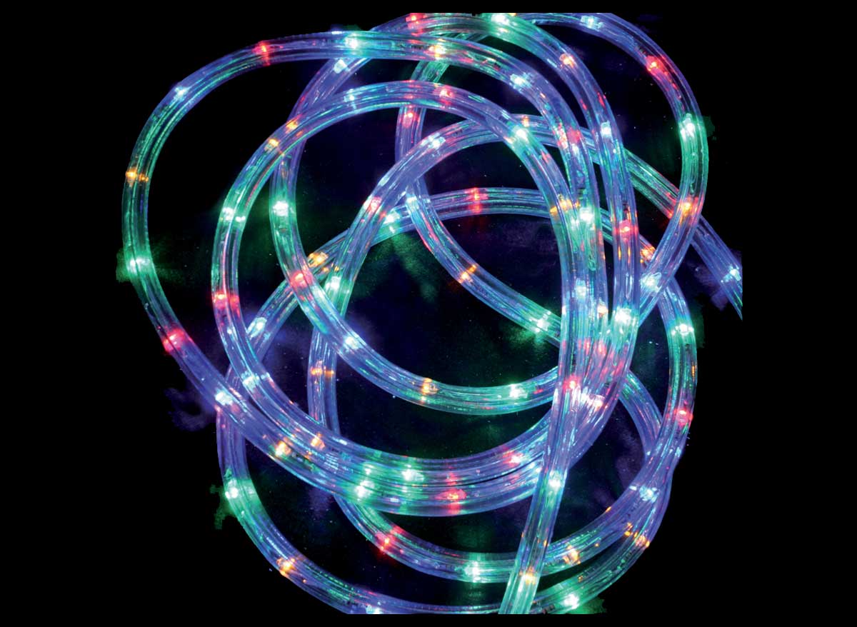 Guirlande lumineuse extérieur Tube LED 8 fonctions 18 m Multicolore