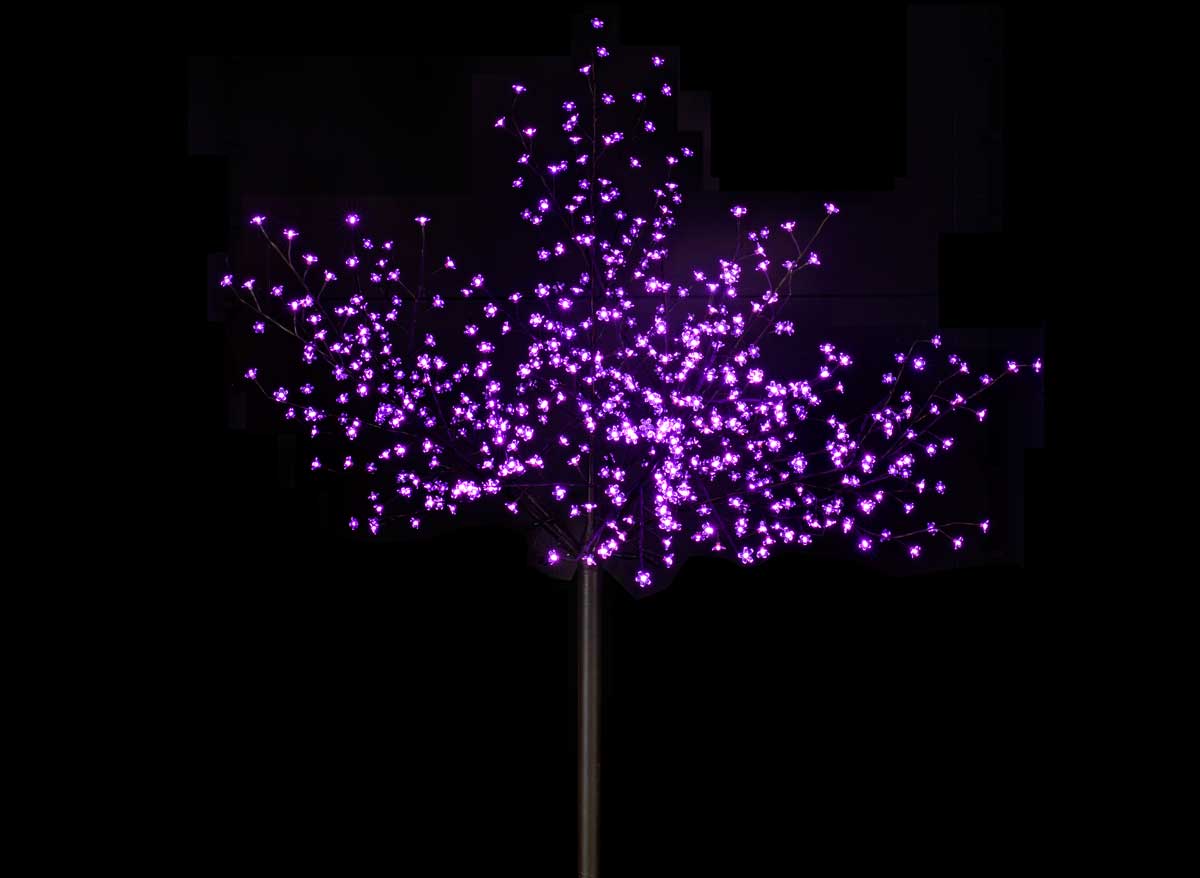 Arbre lumineux Led Fleurs de prunus 600 Led - Rose