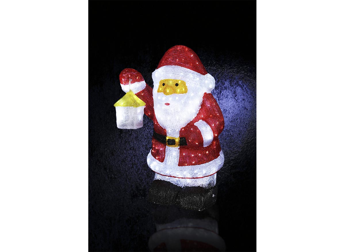 Sujet de Noël - Père Noël 320 LED - 92 cm