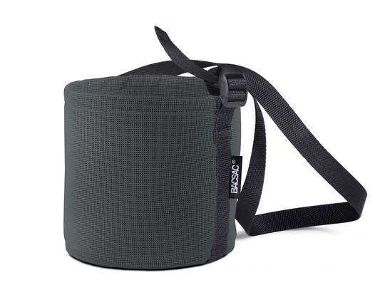 Pot de fleur suspendu 3L matière batyline - Asphalte