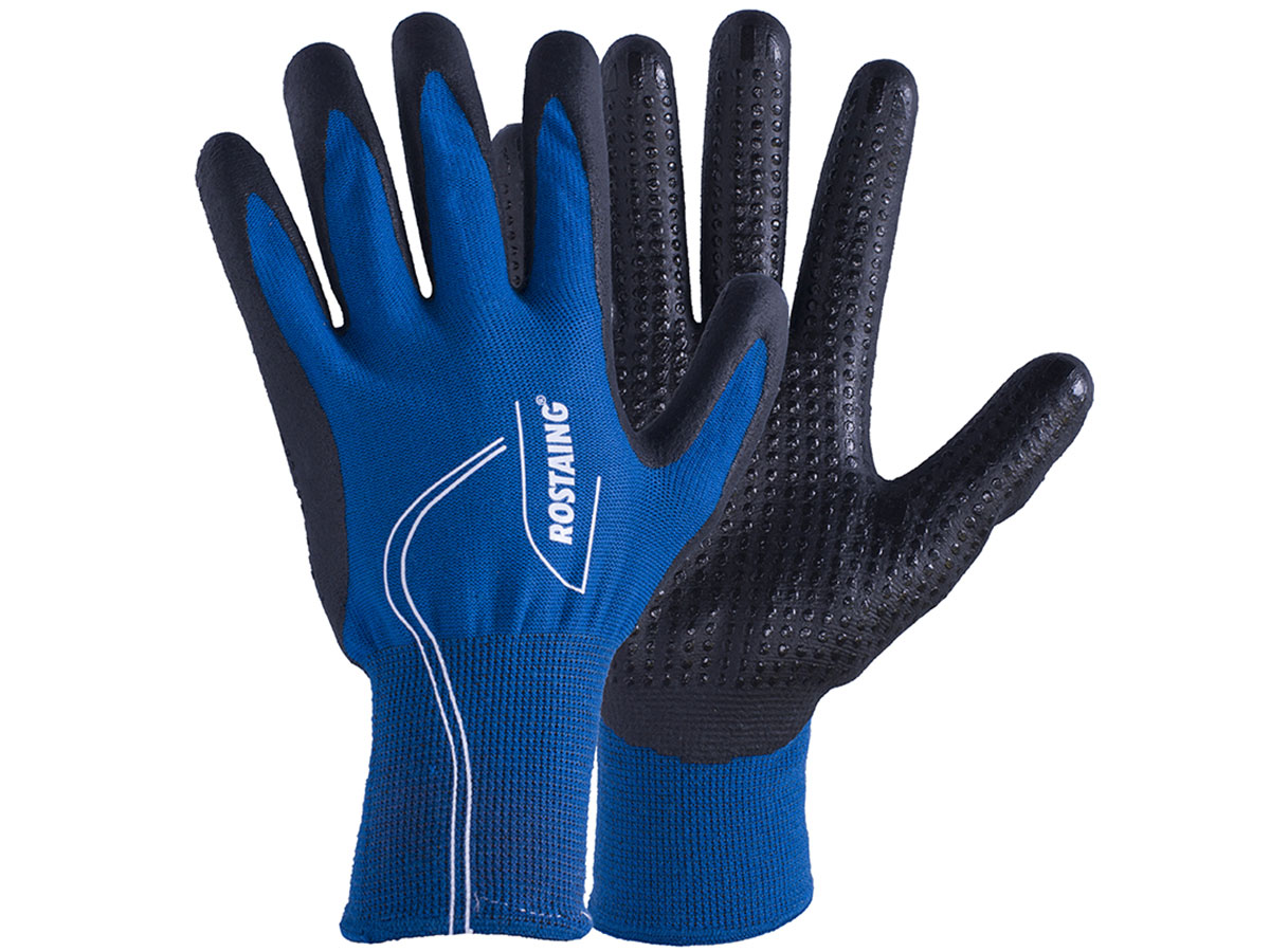 Gants de protection Canada pour jardinage mi-saison T9 Bleu roi