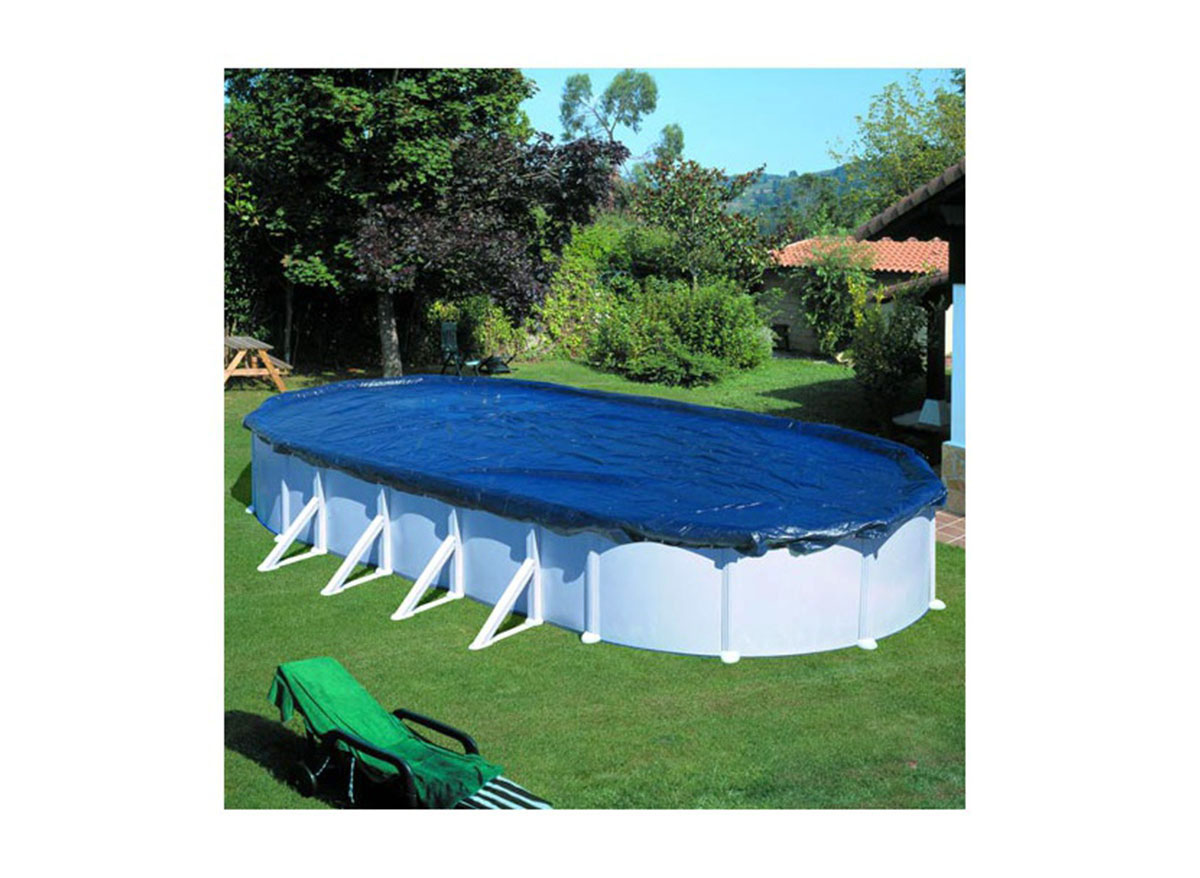 Bâche d'hivernage piscine Gré ovale 5 ou 6,10 m / en huit 5 x 3,40 m