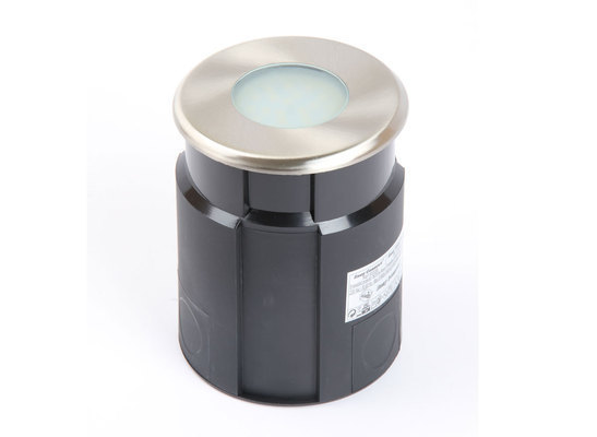 Spot rond Ø 110 mm à encastrer pour terrasse béton EASY CONNECT