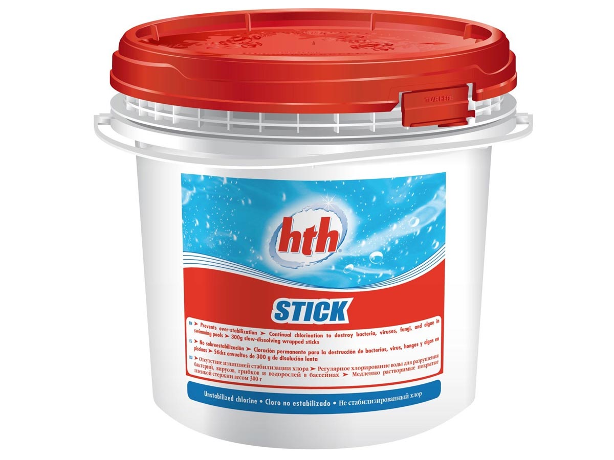 Chlore non stabilisé en stick 4,5 kg