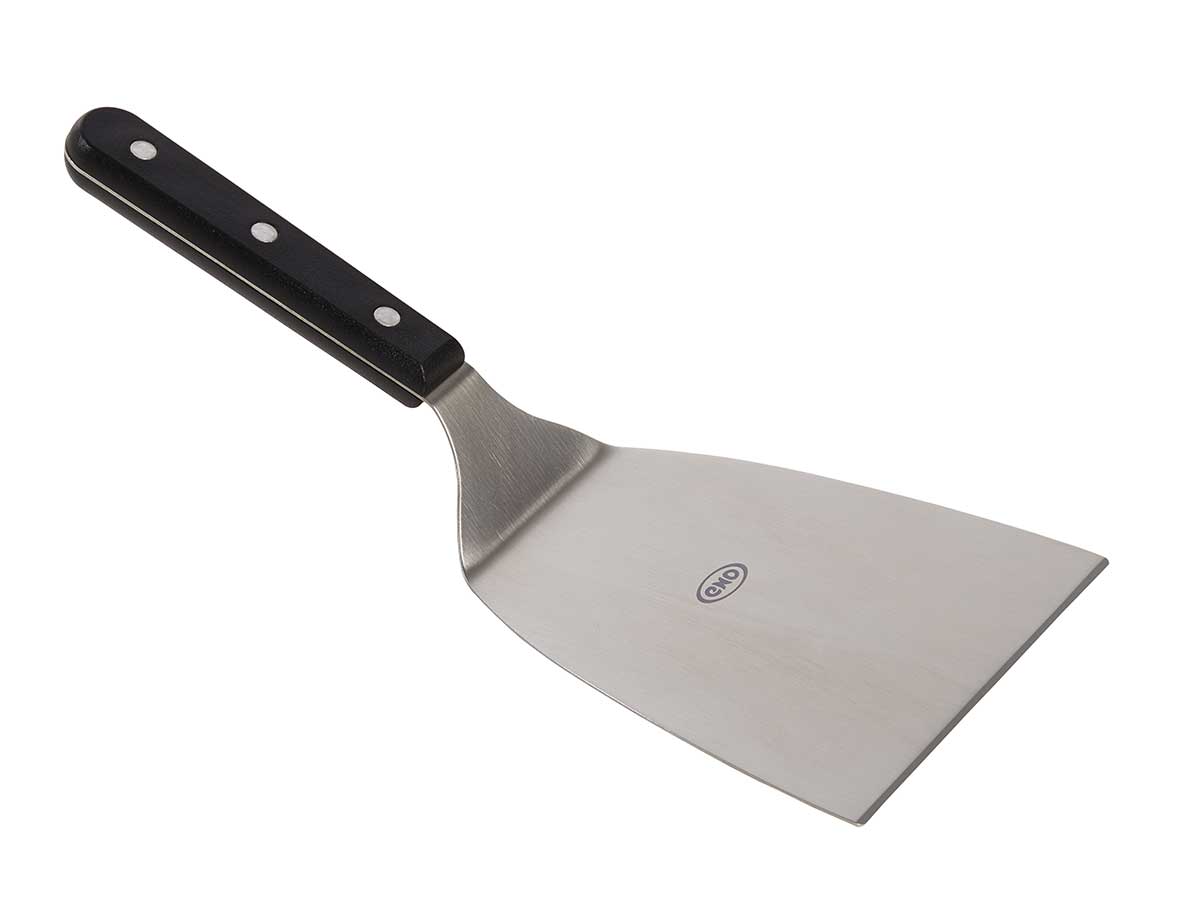 Spatule coudée courte pour plancha