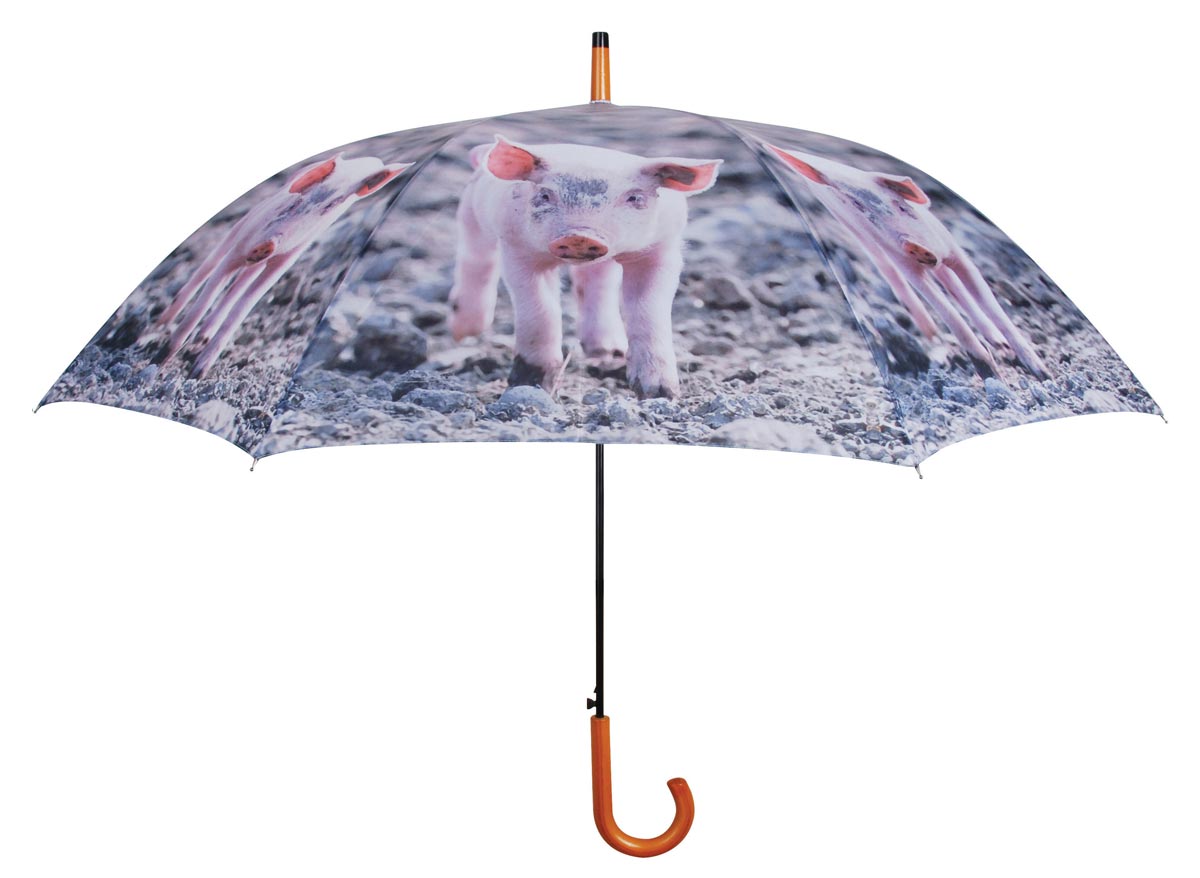Parapluie animaux de ferme - Cochon