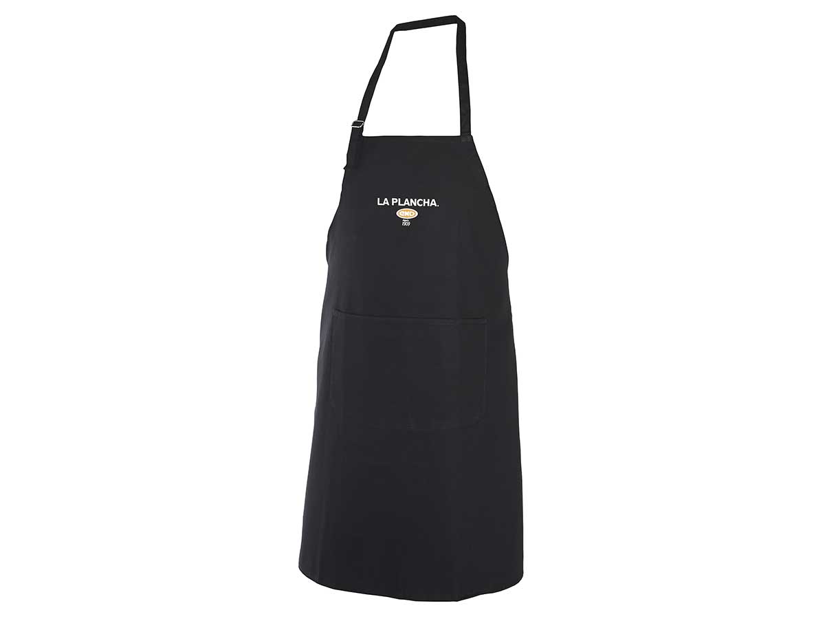 Tablier Plancha Mania noir en coton