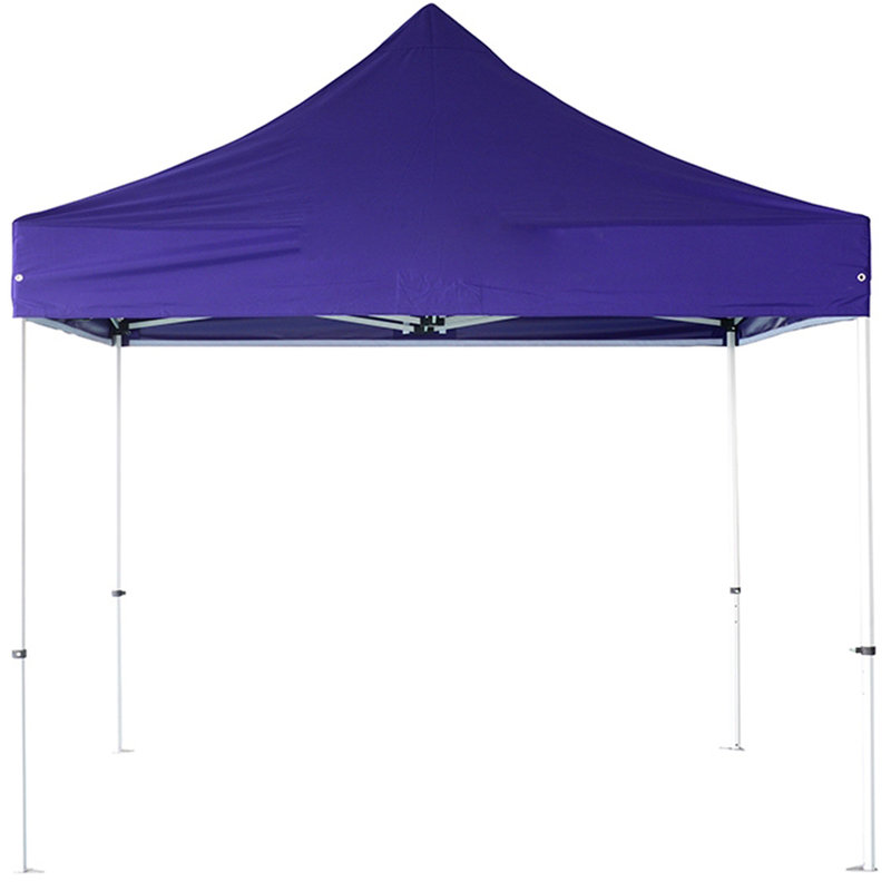INTEROUGE Tente pliante 3x3 M - Polyester Imperméable 300g/m² - Structure Acier 32mm BLEU