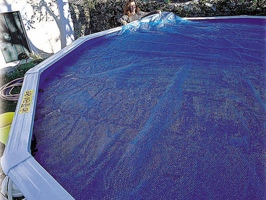 Bâche à bulles pour piscine ovale 9.15 x 4.70 m