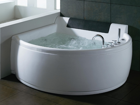 Baignoire balnéo Diamond 2 pl. 162x162x75cm