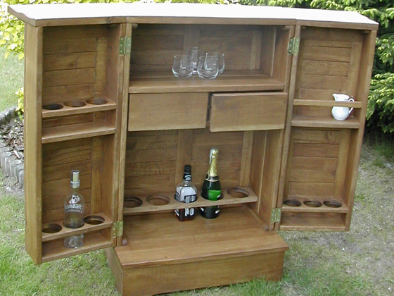 Bar de jardin SVEIK - en chêne
