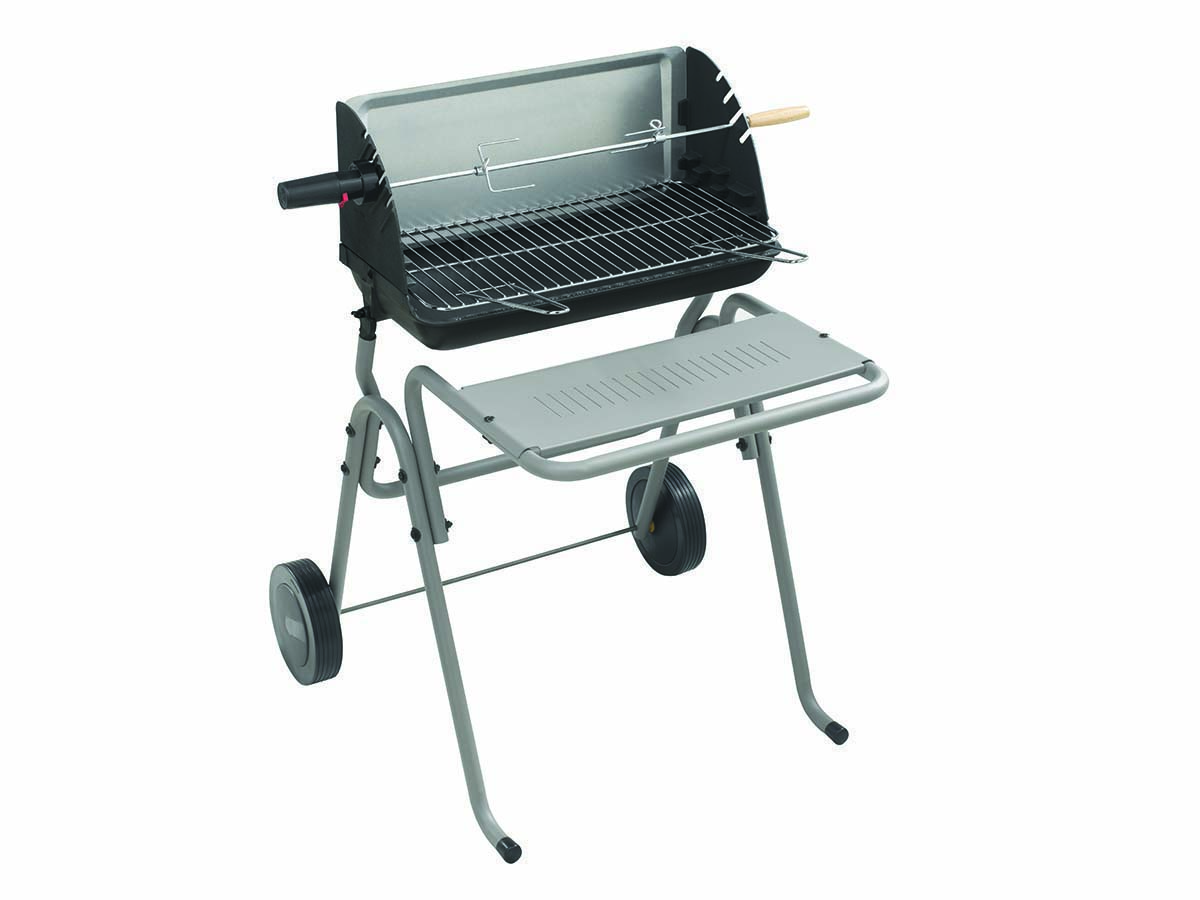 Barbecue bois Victoria - grille rectangle : 56 x 28 cm