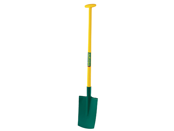 Bêche à rebord 28 cm - manche nova béquille