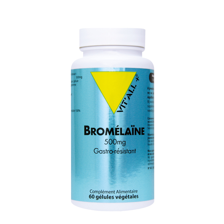 Bromelaïne 500 mg vit’all + en format de 60 gélules