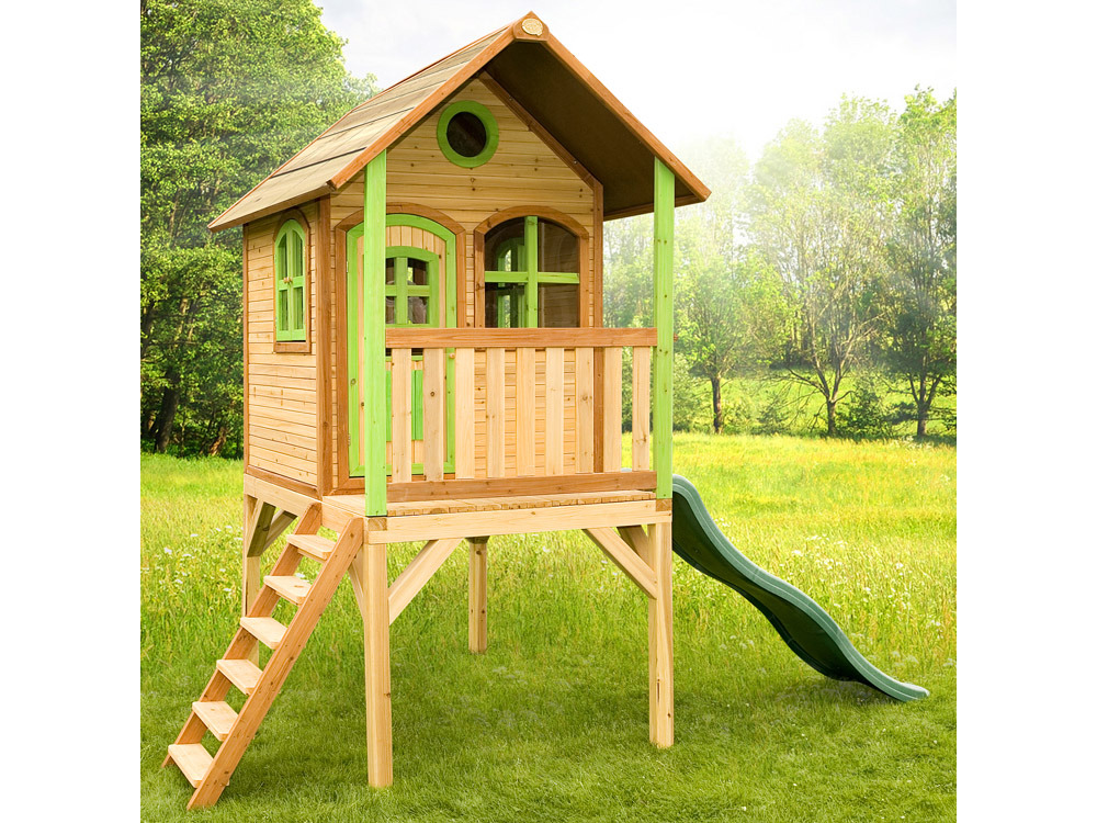 Cabane enfant bois Laura - 3.15 x 1.72 x 2.70 m