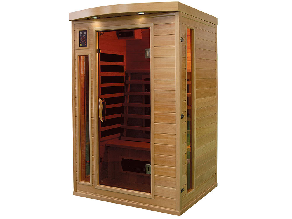 Cabine de sauna infrarouge Apollon - 2 places