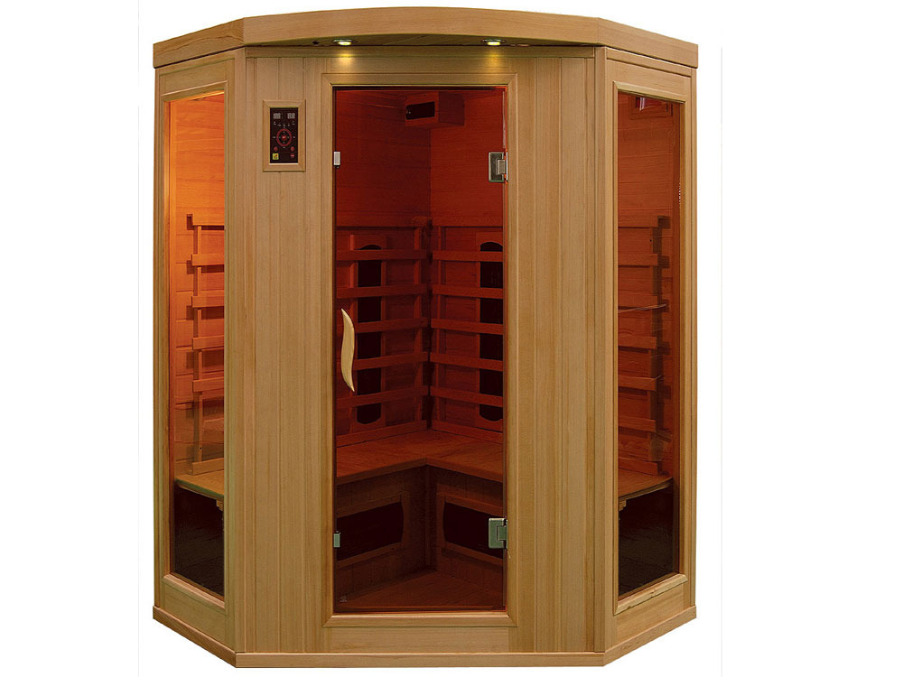 Cabine de sauna infrarouge Apollon - 2/3 places