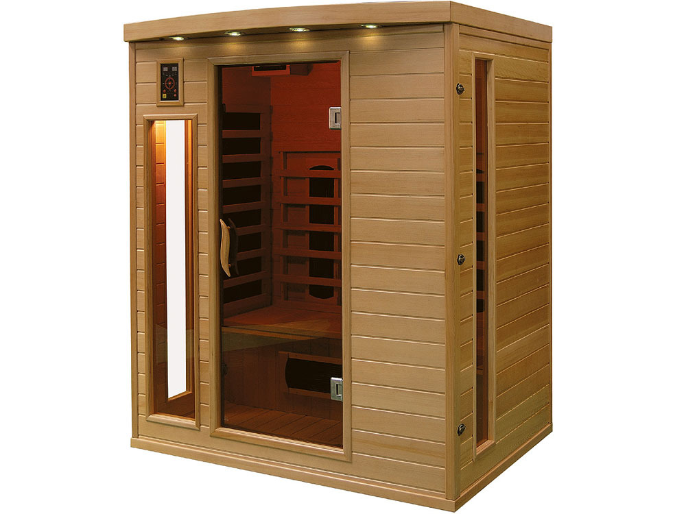 Cabine de sauna infrarouge Apollon - 3 places
