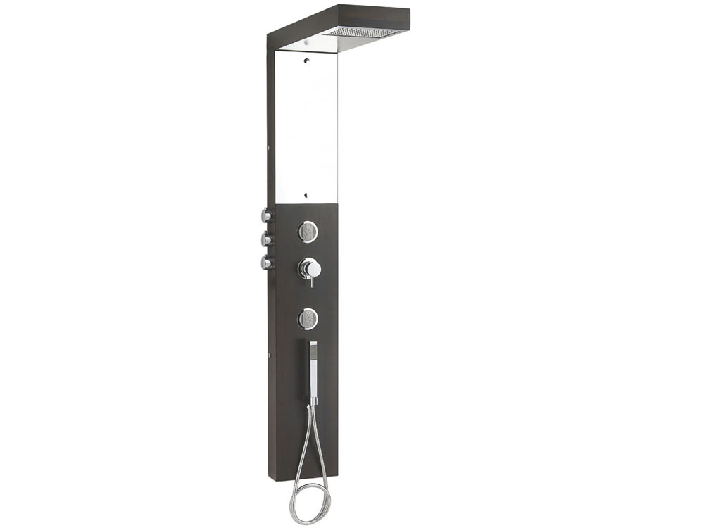 Colonne de douche hydromassante W007 bleue 160 x 24cm