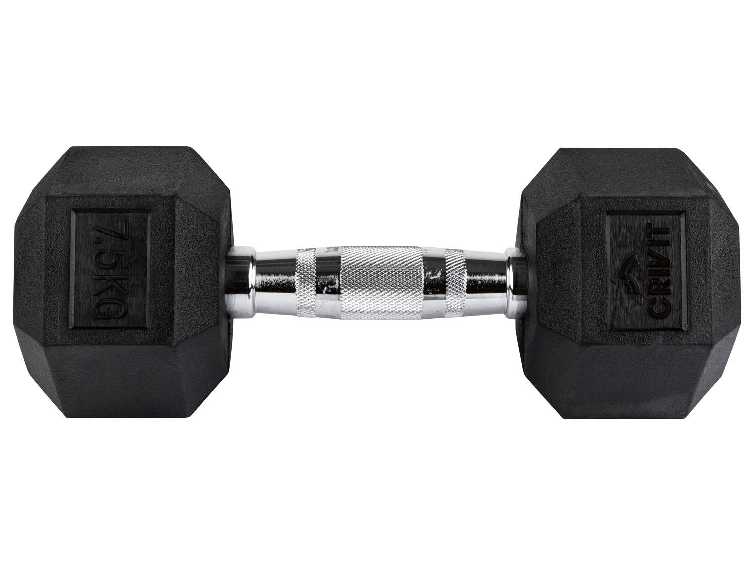 CRIVIT Haltère hexagonal de 7,5 kg